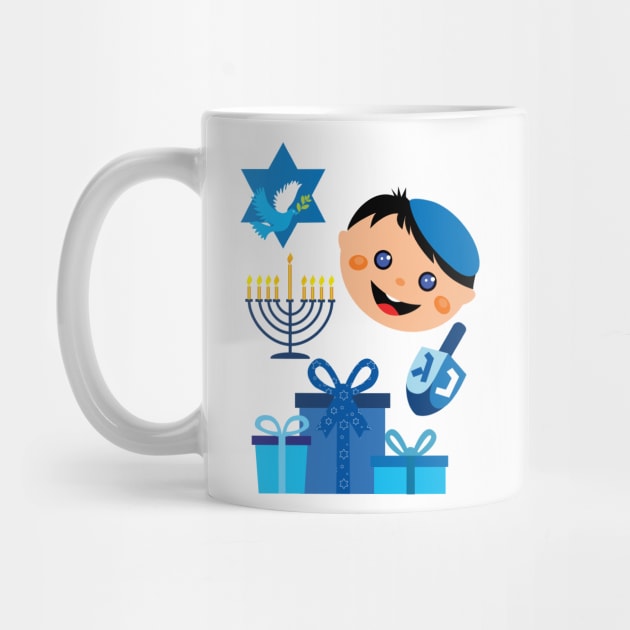 Cute Happy Hanukkah by FK-UK